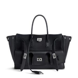 Balenciaga Bel Air Small Carry All Bag Black